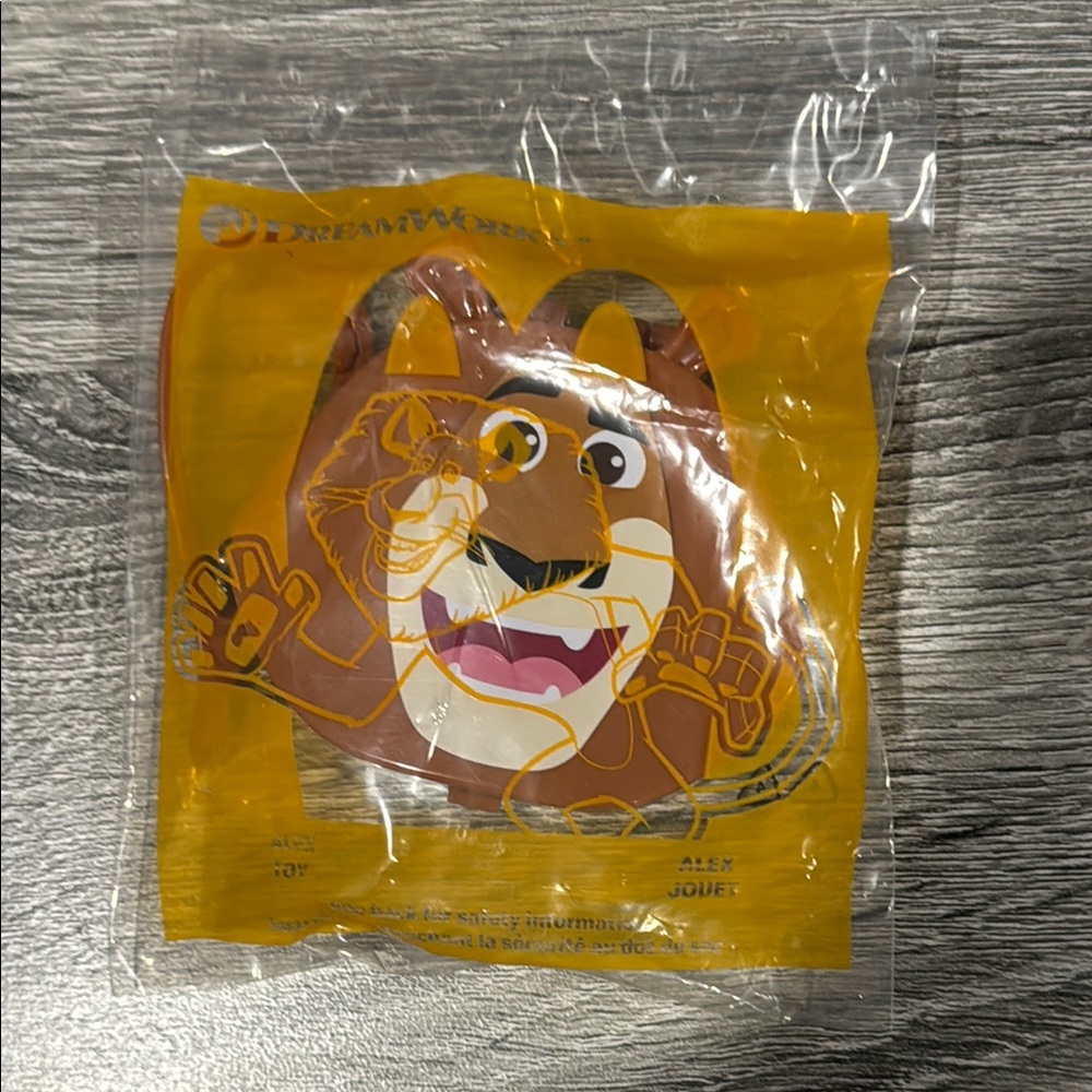 McDonald’s | DreamWorks All-Stars Madagascar: Alex Figure - Happy Meal Toy